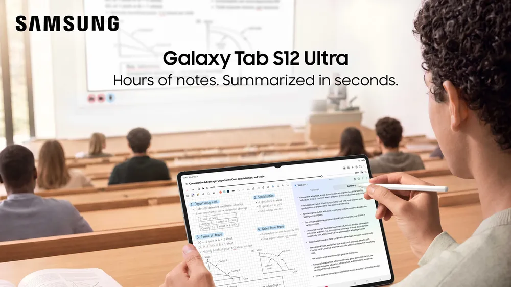 Samsung Galaxy Tab S12 Series: Đỉnh cao năng suất, bứt phá giới hạn sáng tạo