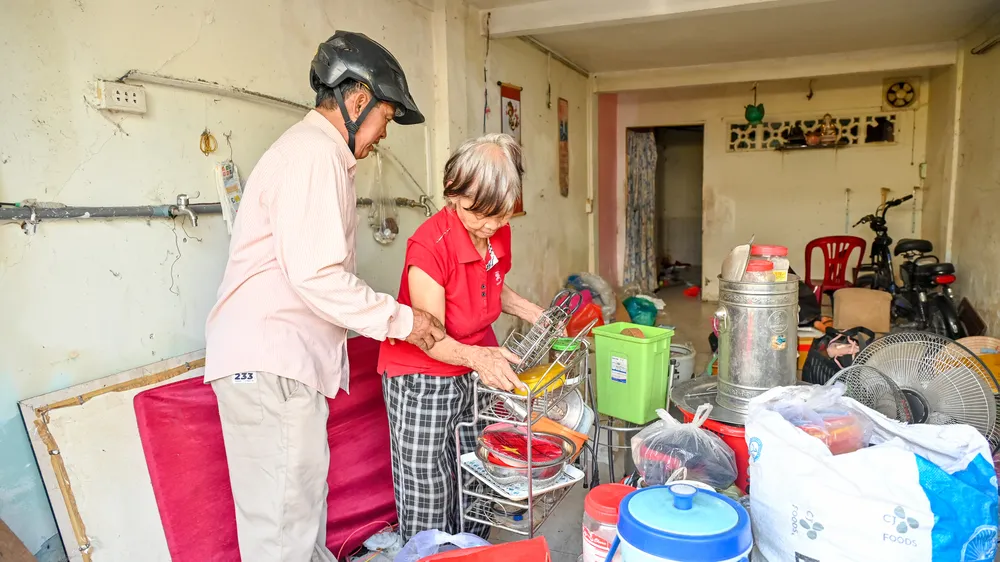 Người dân ở chung cư Thanh Đa bàn giao mặt bằng trước thời gian cưỡng chế