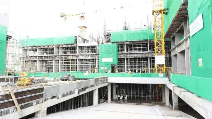 Dự án NƠXH dành cho lực lượng công an tại đường Nguyễn Văn Quá, phường Đông Hưng Thuận, TPHCM. Ảnh: TH
