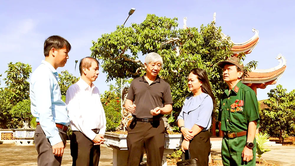 Nâng cấp Đền tưởng niệm Anh hùng liệt sĩ Trường Sơn ở ngã ba biên giới (huyện Ngọc Hồi, tỉnh Kon Tum)