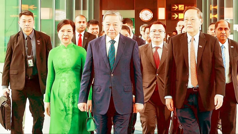 Tổng Bí thư Tô Lâm và phu nhân kết thúc tốt đẹp chuyến thăm chính thức Singapore