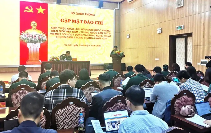 Giao lưu Hữu nghị quốc phòng biên giới Việt Nam - Trung Quốc lần thứ 9
