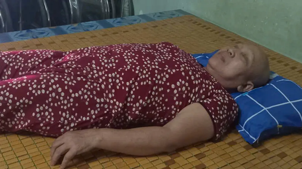 Xót thương người phụ nữ neo đơn bị ung thư