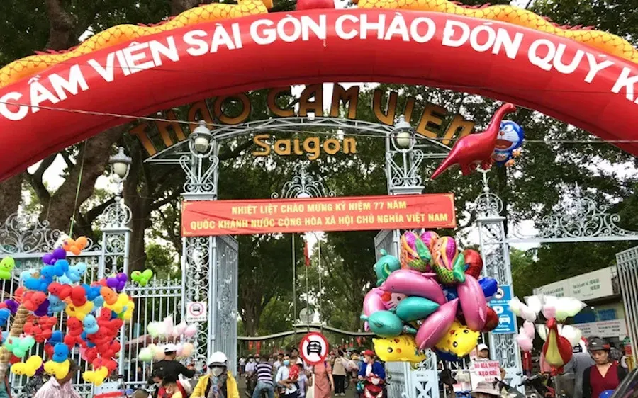 Lễ hội Sắc màu Văn hóa tại Thảo Cầm Viên Sài Gòn kéo dài đến hết 27-4