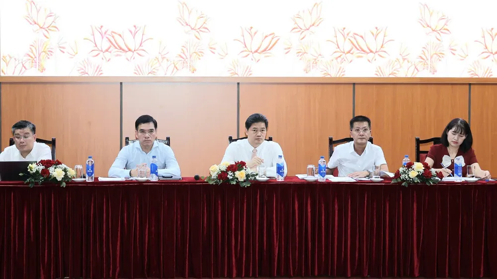 Bộ Y tế tổ chức họp báo về chính sách y tế. ẢNH: TRẦN MINH
