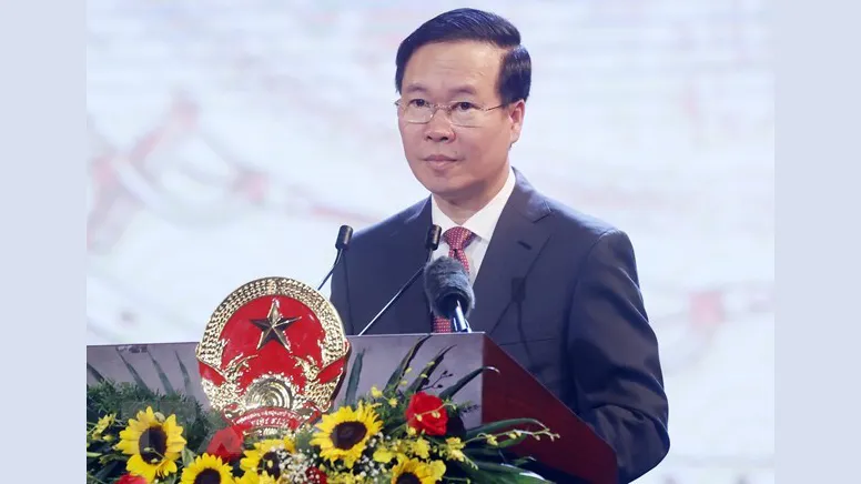 Chủ tịch nước Võ Văn Thưởng. Ảnh: TTXVN