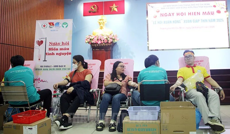TPHCM phát động hiến máu “Lễ hội Xuân hồng” năm 2024