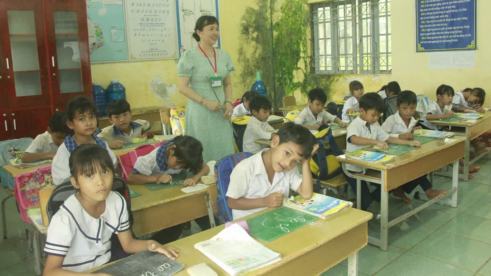 Lớp học đặc biệt cho trẻ em S’tiêng