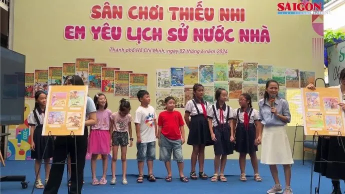 "Em yêu lịch sử nước nhà" - Sân chơi bổ ích dành cho thiếu nhi