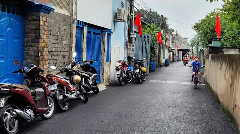 Chung tay mở rộng các tuyến đường, hẻm ở Bình Dương