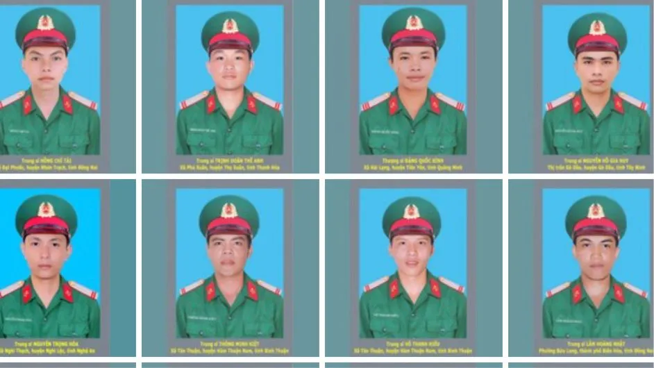 Truy tặng Huân chương Bảo vệ Tổ quốc hạng Ba cho 12 chiến sĩ thuộc Quân khu 7