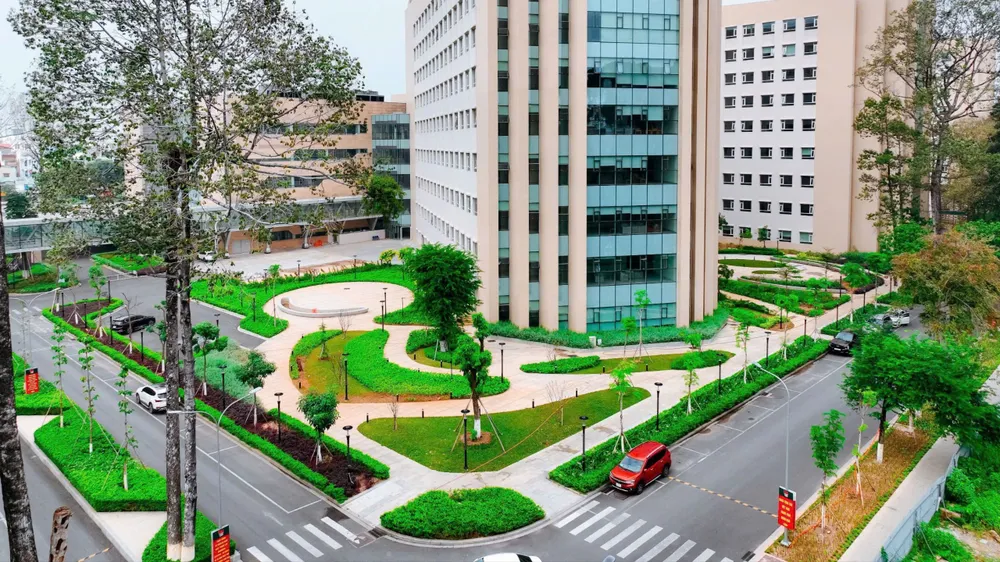 Một góc Bệnh viện Quân y 175