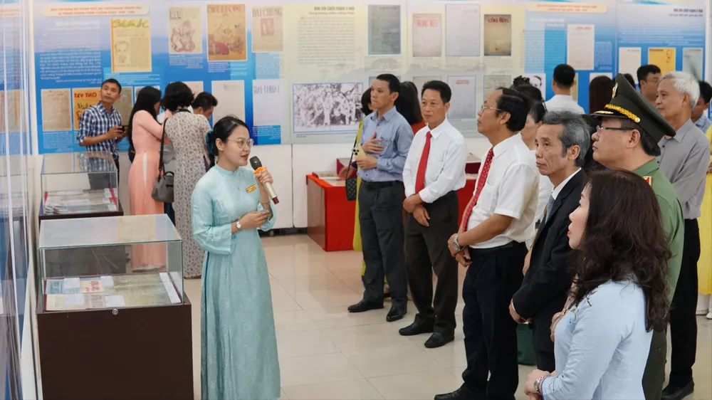 Khai mạc trưng bày Báo chí Huế trong dòng chảy báo chí cách mạng Việt Nam
