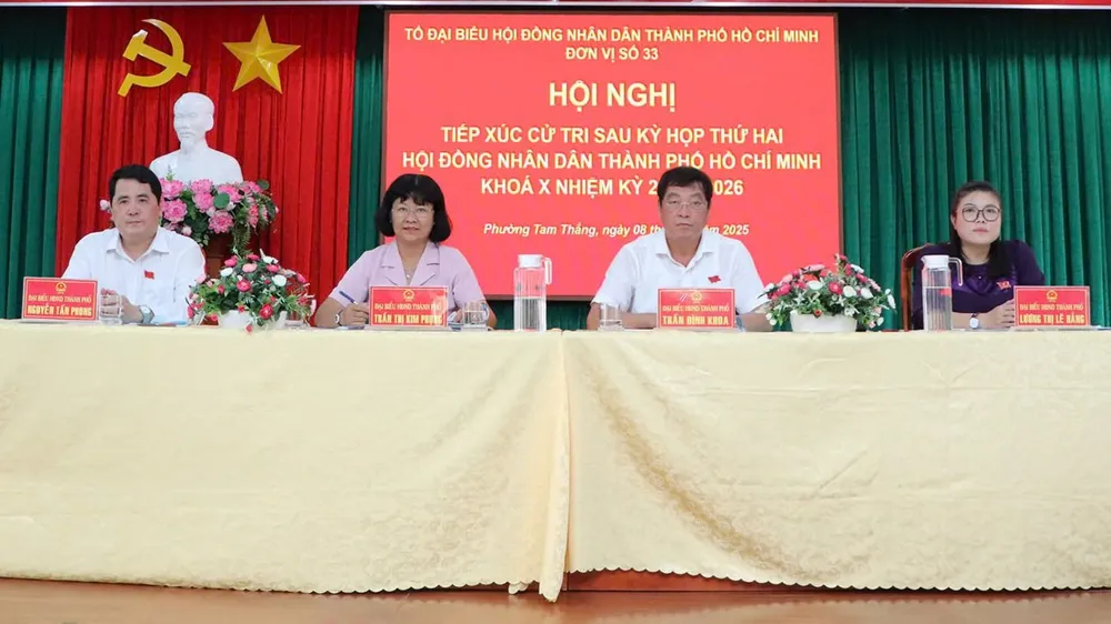 Cử tri phường Tam Thắng (TPHCM) kiến nghị xử lý dứt điểm dự án chậm triển khai