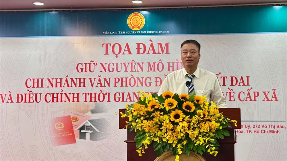 Cần lộ trình khi chuyển chi nhánh văn phòng đăng ký đất đai về cấp xã