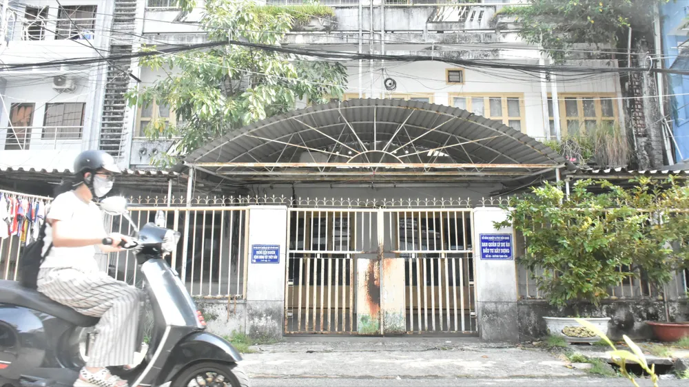 Trụ sở trước đây của Ban Quản lý các dự án đầu tư xây dựng (9 Huỳnh Tịnh Của, phường Rạch Giá, tỉnh An Giang) dôi dư sau sáp nhập