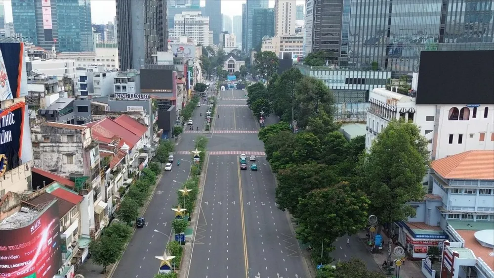 TPHCM: Điều chỉnh giao thông tuyến đường Lê Lợi