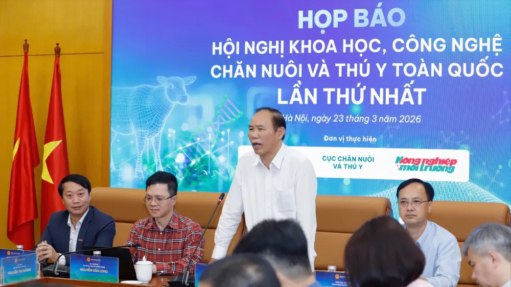 Lần đầu tổ chức hội nghị khoa học - công nghệ chăn nuôi - thú y toàn quốc