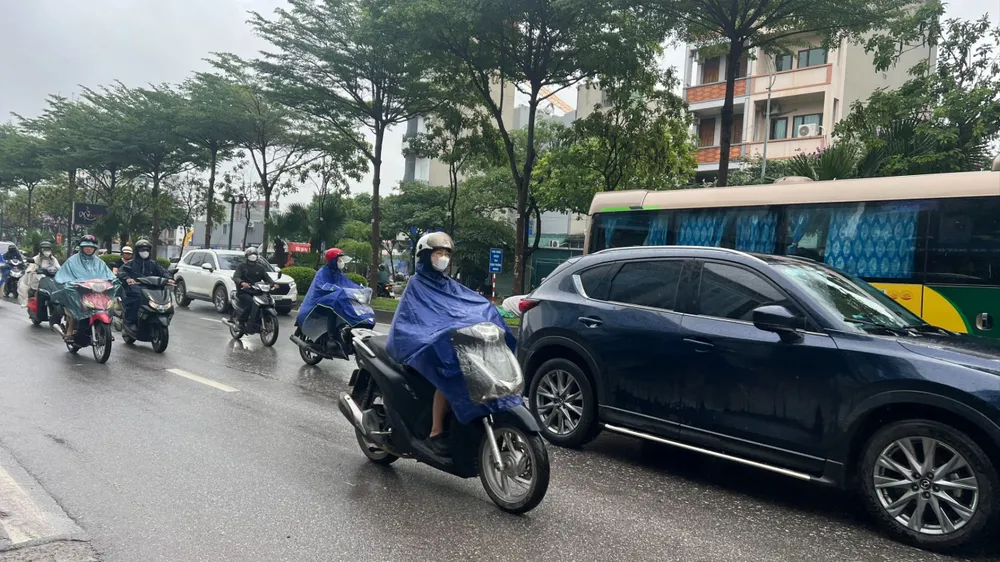Nhiều nơi có mưa diện rộng, cảnh báo lũ trên sông Thương