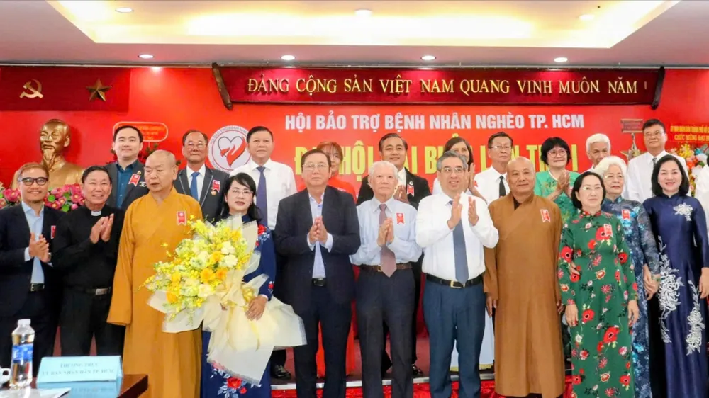 Hội Bảo trợ Bệnh nhân nghèo TPHCM có Chủ tịch mới