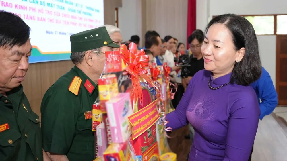Nhiều hoạt động tri ân người có công