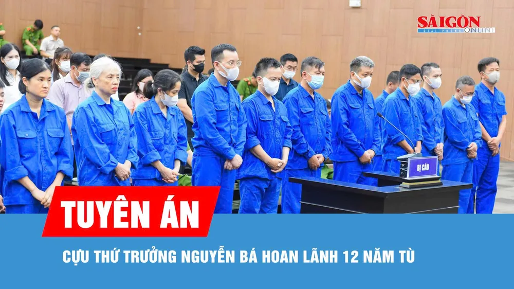 Cựu Thứ trưởng Nguyễn Bá Hoan lãnh án 12 năm tù