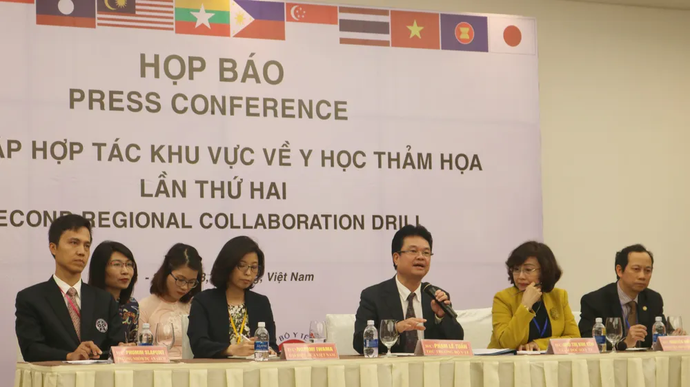 Diễn tập quốc tế ứng phó về y tế trong thảm họa