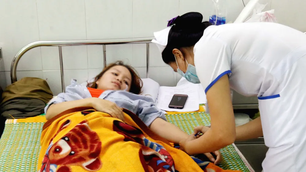 Nữ giáo viên bị đánh phải nhập viện cấp cứu