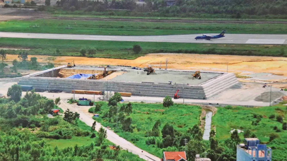 Đã xử lý hơn 90.000m³ bùn đất nhiễm dioxin tại sân bay Đà Nẵng