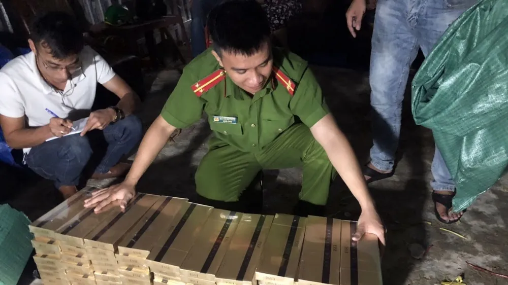 Thu giữ 6.500 gói thuốc lá không rõ nguồn gốc 