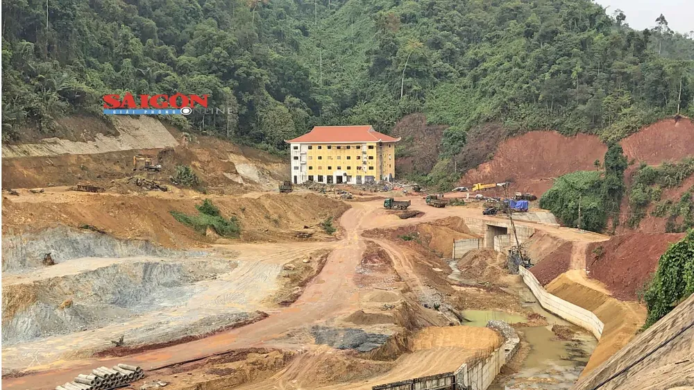 Dự án Cổng trời Đông Giang chậm tiến độ
