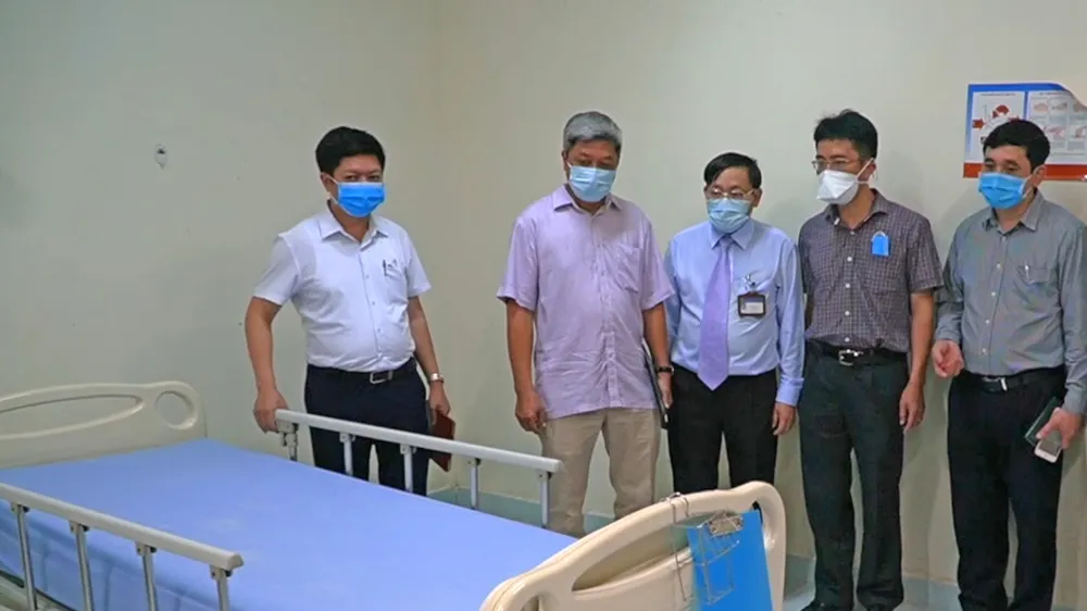 Bệnh viện Đa khoa Trung ương Quảng Nam tiếp nhận điều trị bệnh nhân Covid-19