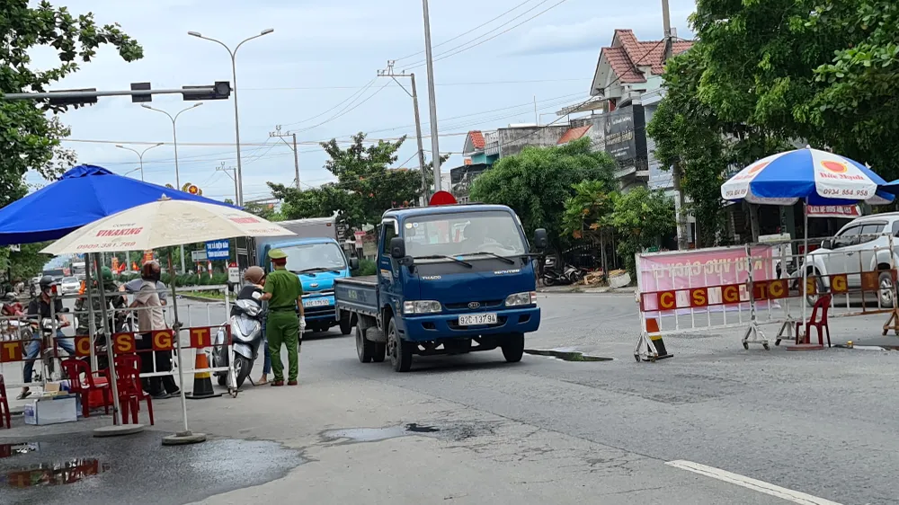 Quảng Nam xử phạt một người dân trốn khỏi khu vực phong toả