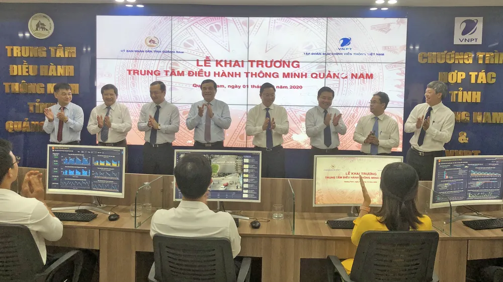 Quảng Nam ra mắt Trung tâm điều hành thông minh