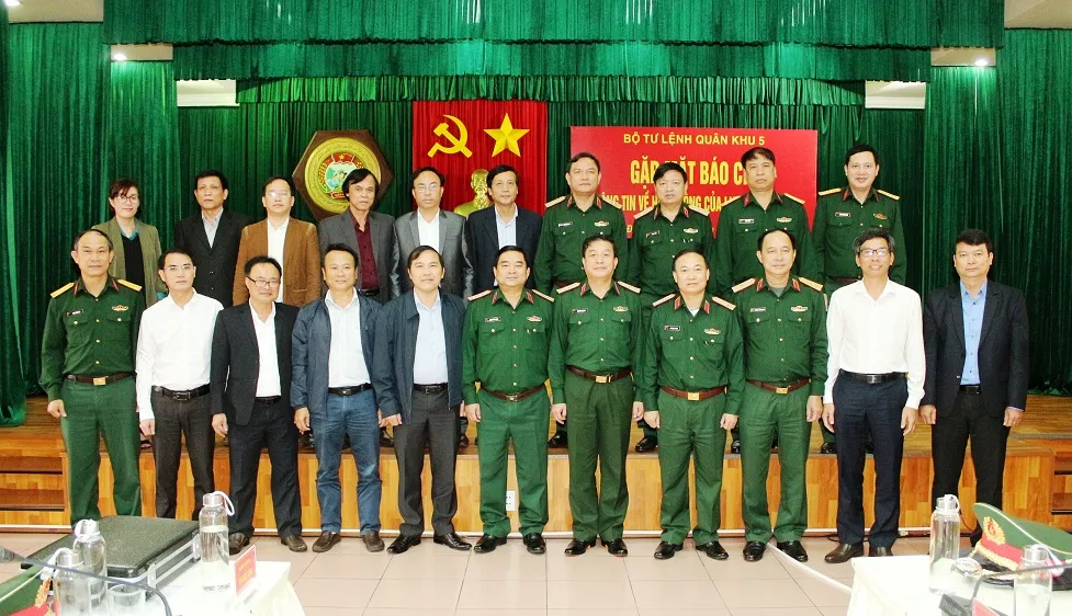 Quân khu 5 phối hợp chặt chẽ với báo chí tuyên truyền hiệu quả trong năm 2021