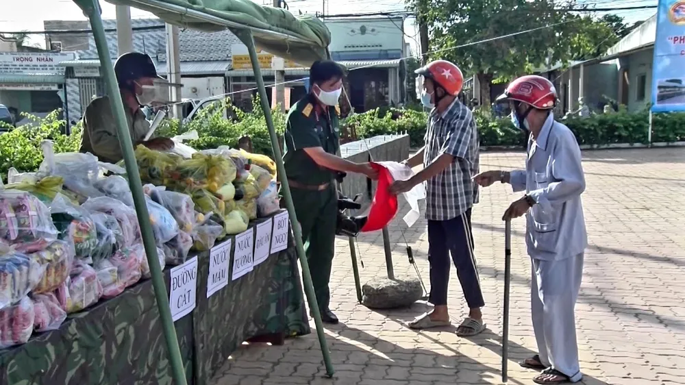“Phiên chợ 0 đồng” tại khu vực biên giới tỉnh Long An