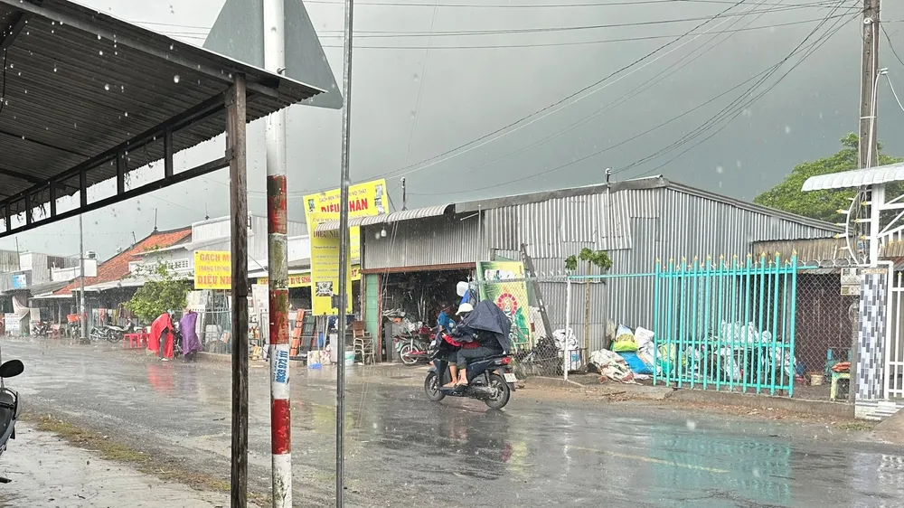 Tiếp tục có mưa ở ĐBSCL