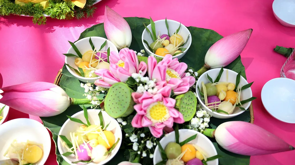 Độc đáo không gian sen tại Lễ hội sen Đồng Tháp lần II