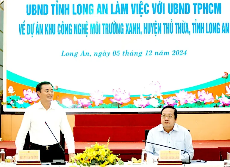 TPHCM và Long An ưu tiên đầu tư 7 vị trí trọng điểm kết nối giao thông 