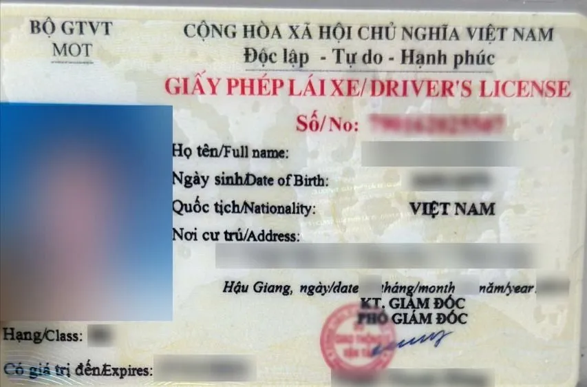 Từ ngày 1-3, Long An dừng tiếp nhận hồ sơ cấp đổi, cấp lại giấy phép lái xe
