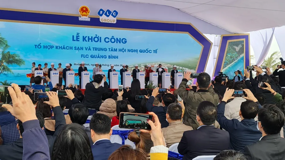 Khởi công tổ hợp khách sạn 5 sao FLC Quảng Bình