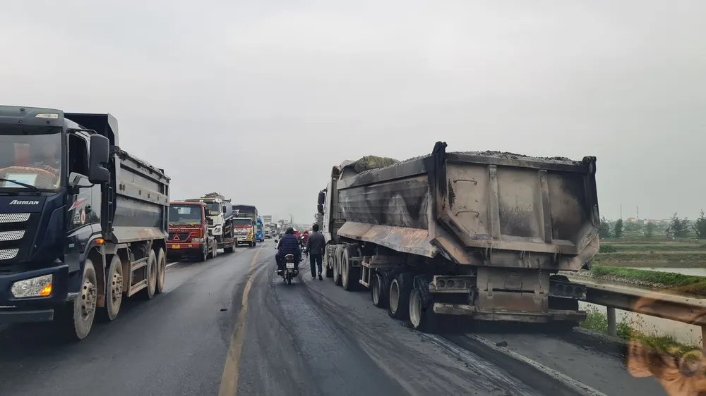 Hiện trường đám cháy