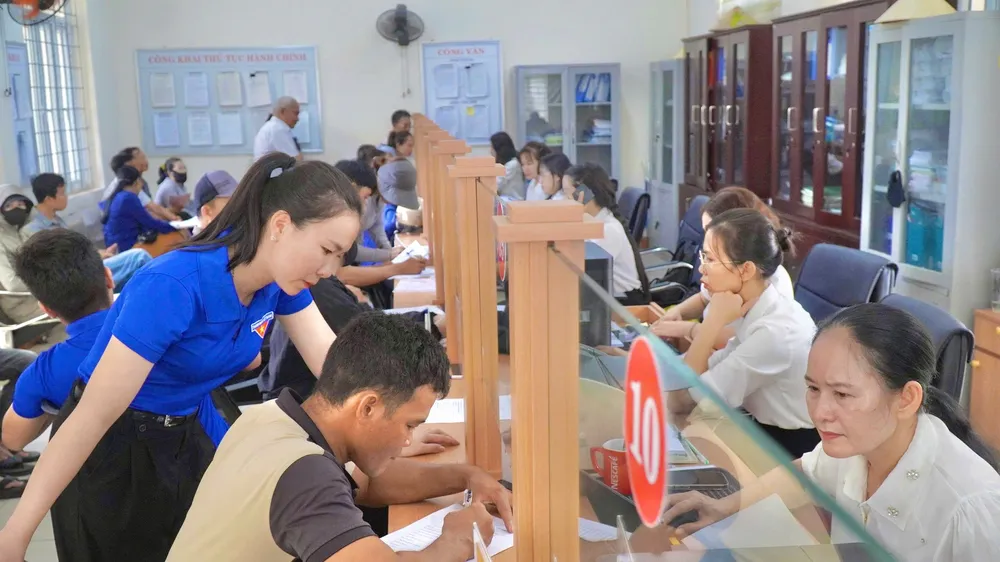 Sắc xanh tình nguyện