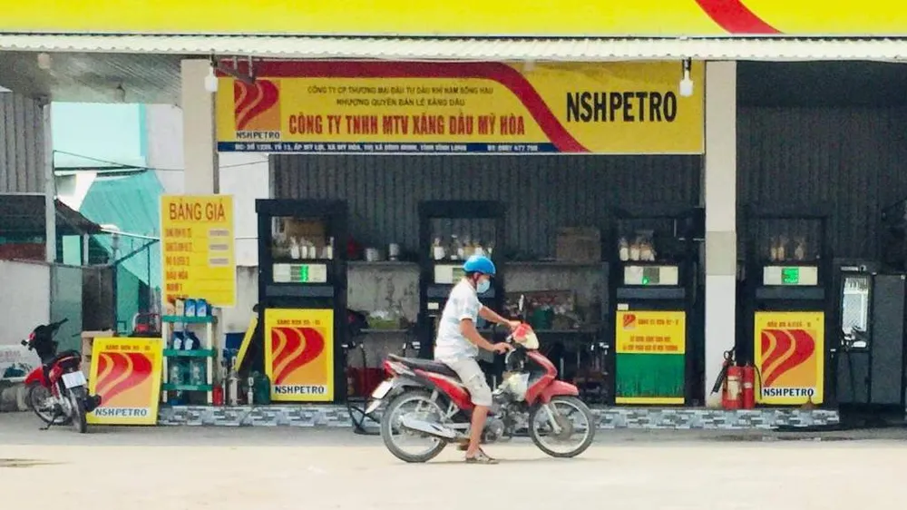 Một cây xăng ở Vĩnh Long bị phạt hơn 100 triệu đồng