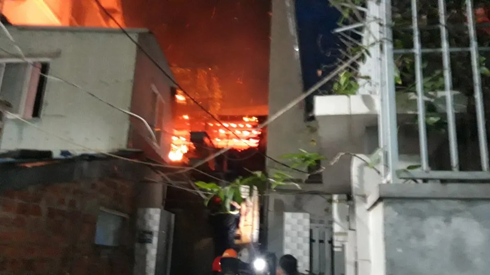 Hiện trường vụ cháy