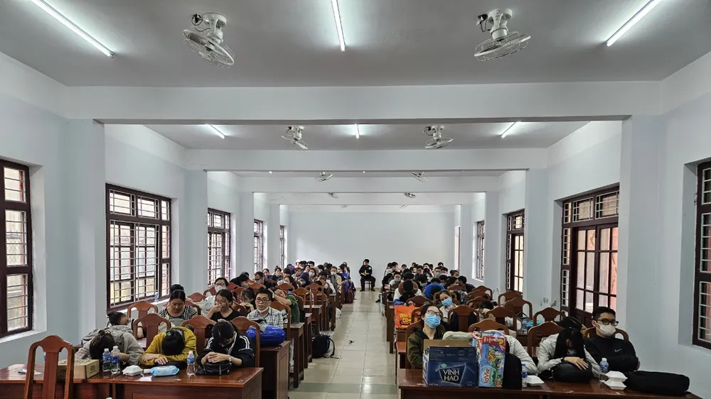 Các đối tượng trong đường dây cho vay nặng lãi. Ảnh: CACC