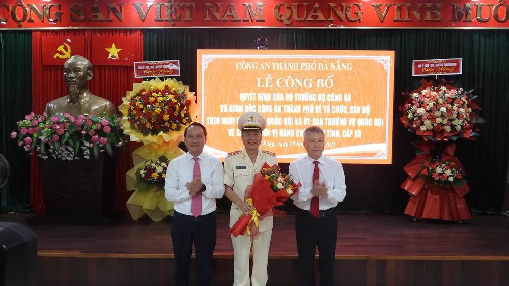 Thiếu tướng Nguyễn Hữu Hợp giữ chức vụ Giám đốc Công an TP Đà Nẵng mới