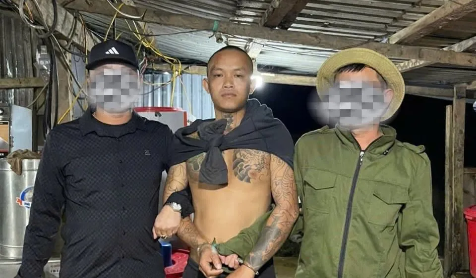 Đối tượng Lý Văn Sang bị bắt giữ. Ảnh: CACC