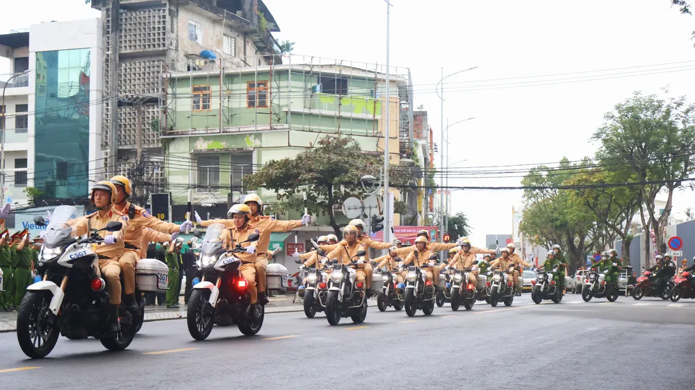 Công an TP Đà Nẵng ra quân tấn công, trấn áp tội phạm