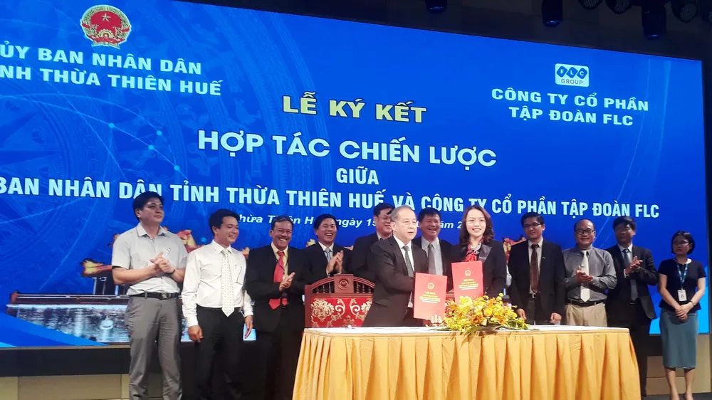 Tỉnh Thừa Thiên – Huế ký kết hợp tác chiến lược với Tập đoàn FLC